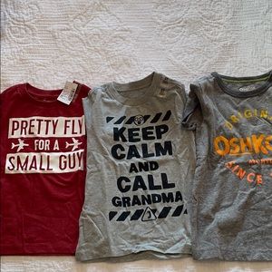 3 toddler boy tees